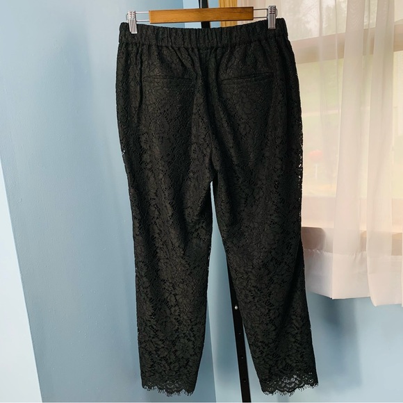 J. Crew Easy Pant in Black Lace - Picture 4 of 6